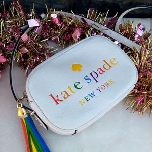 🌈Kate Spade Rainbow Logo Camera Bag